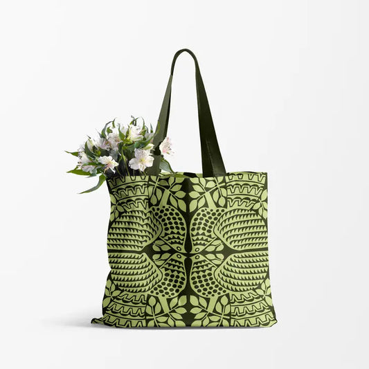 Peacock Shopper Tote Bag