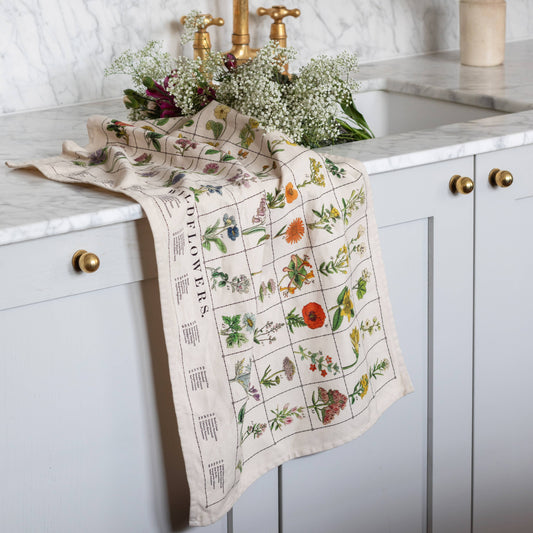 Wildflowers Tea Towel