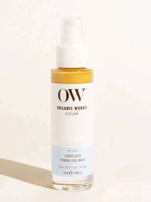 Organic Works Liquid Gold Firming Face Mask 50ml