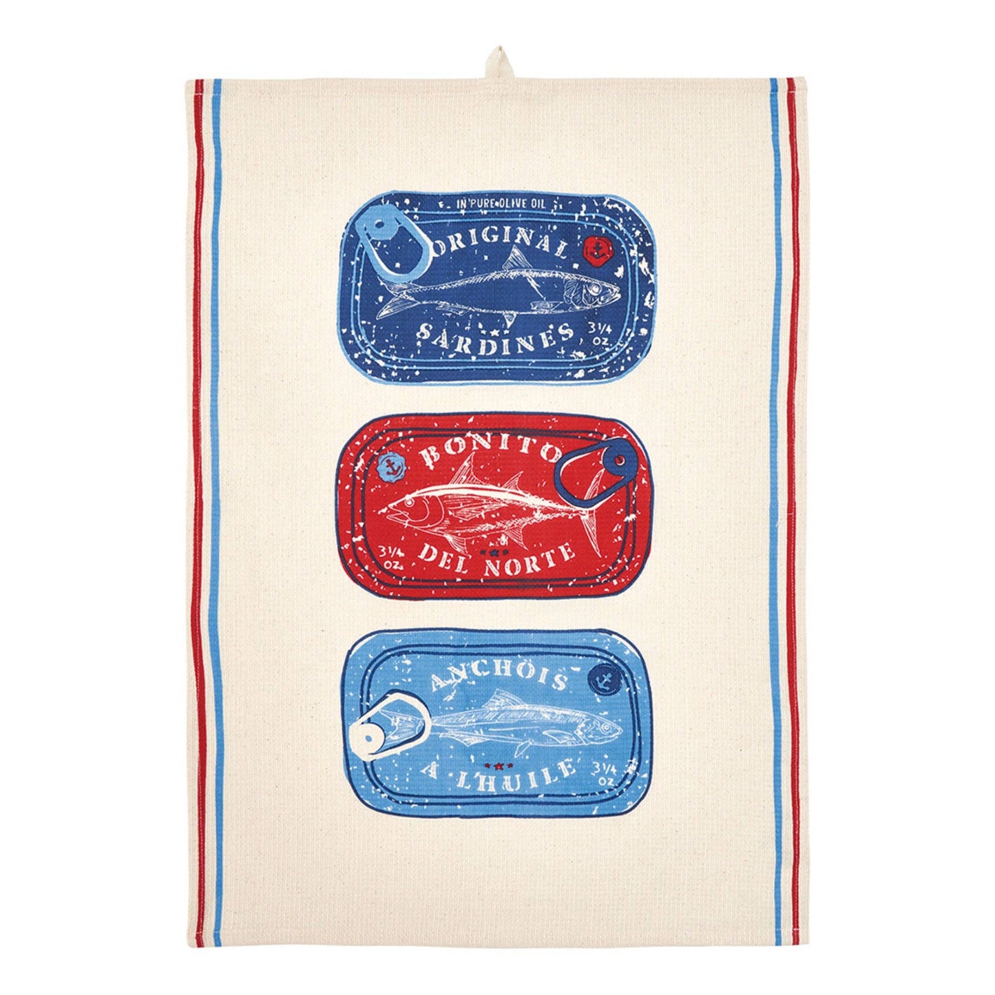 Spanish Sealife and Tinned Fish Tea Towels (Set of two)