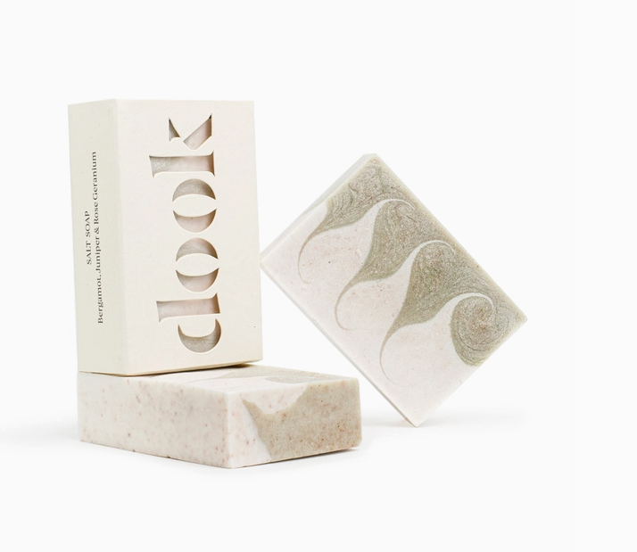 Dook Salt Soap, Bergamot, Juniper and Rose Geranium