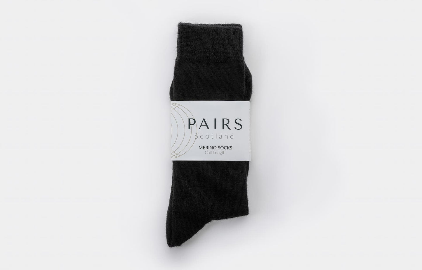 Black Merino Socks