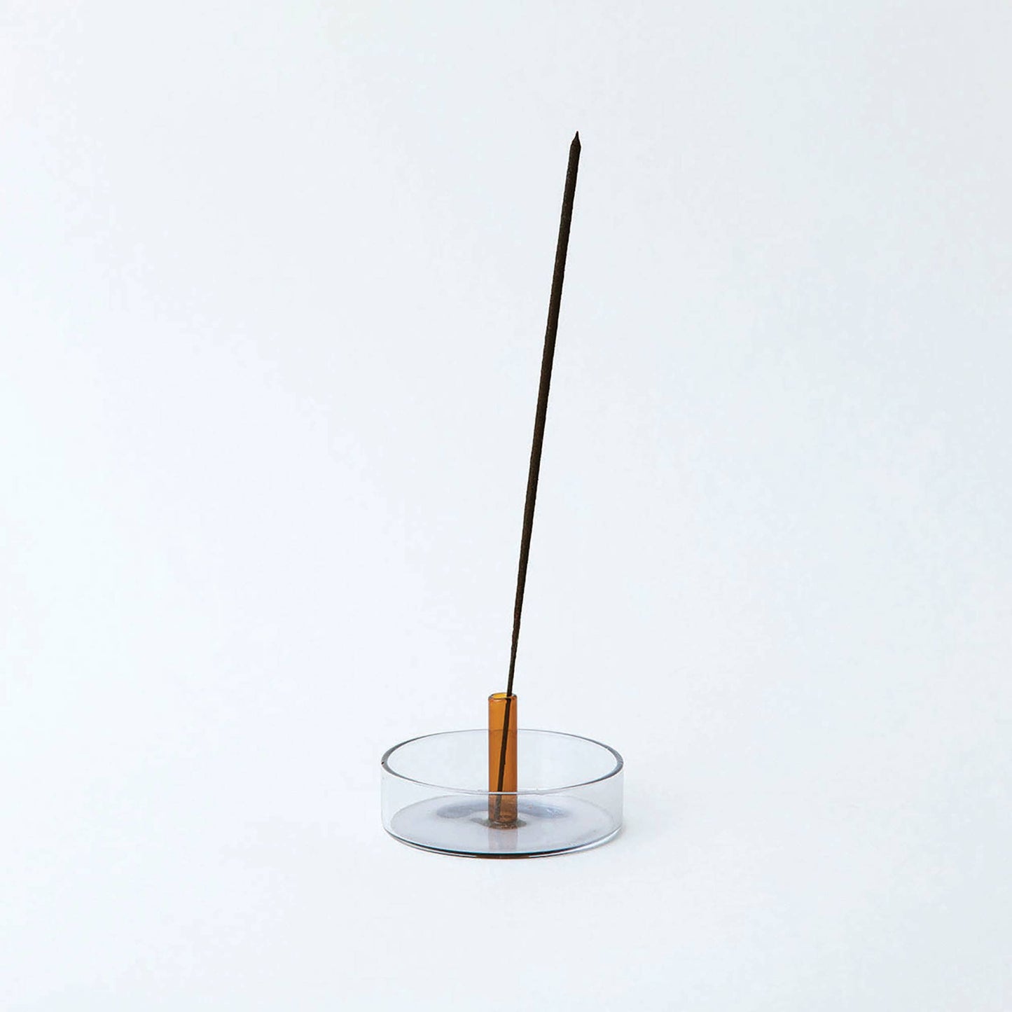 Duo Tone Glass Incense Holder