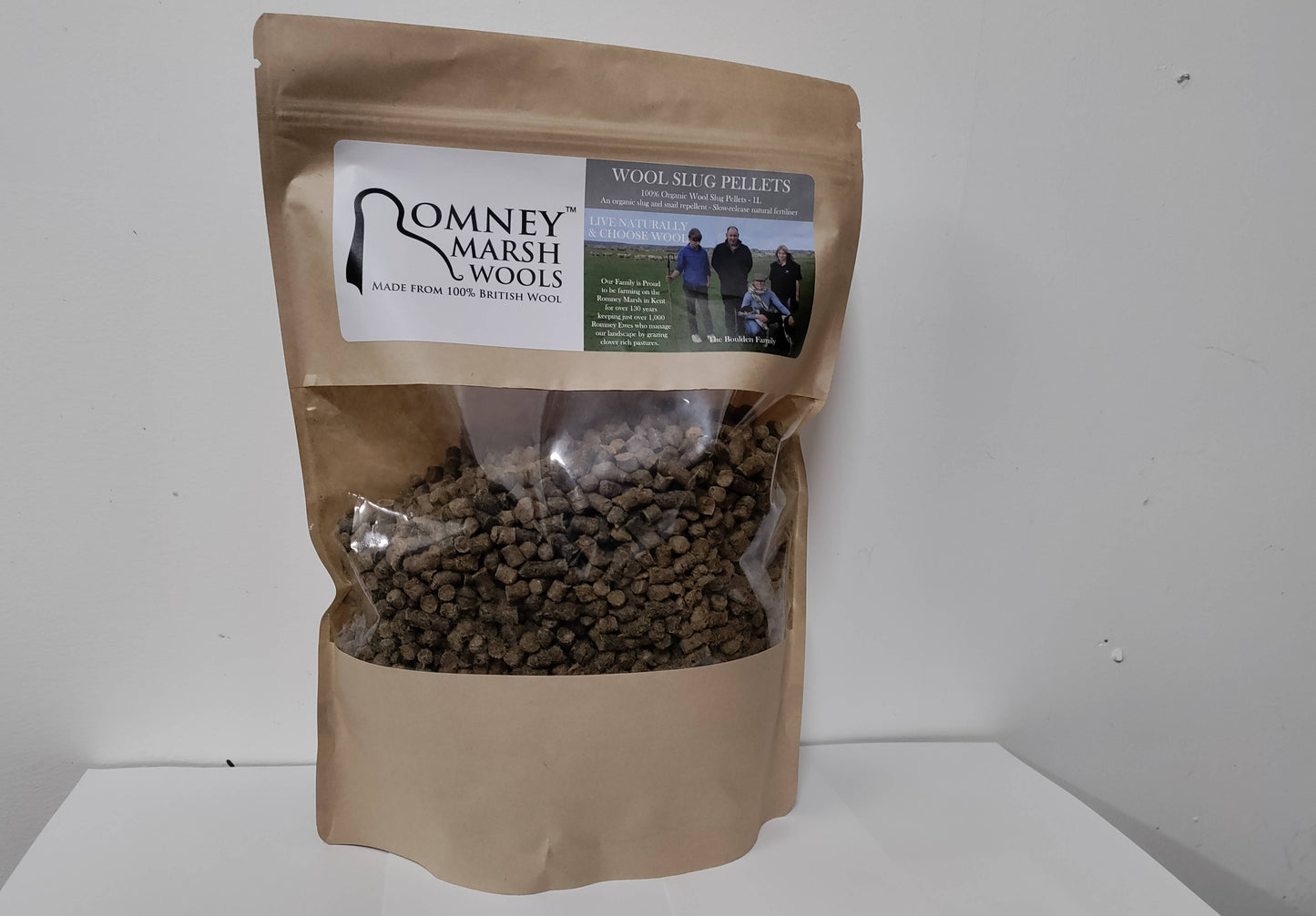 British Wool Pellets (Organic Pest Repellent 1L)