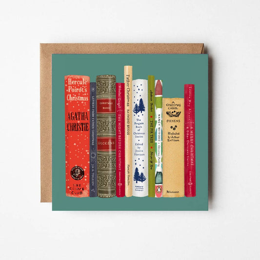 Christmas Fiction Books Card