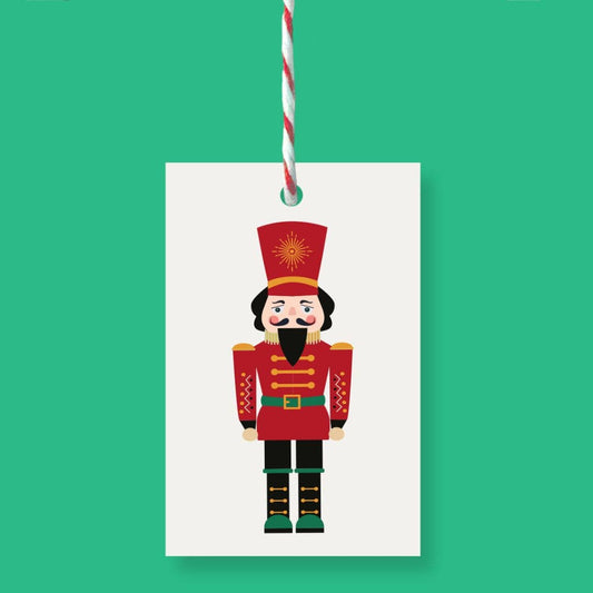 Nutcracker Swing Gift Tags