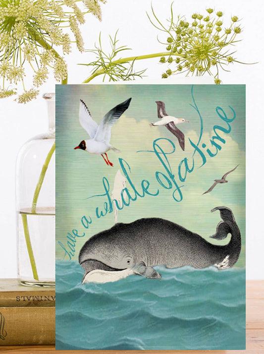 Whale Wishes Greeting Card