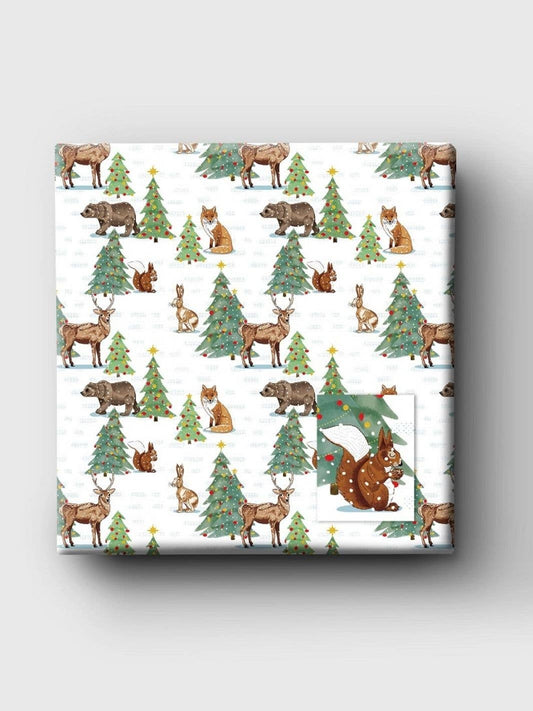 Winter Woodland Wrapping Paper