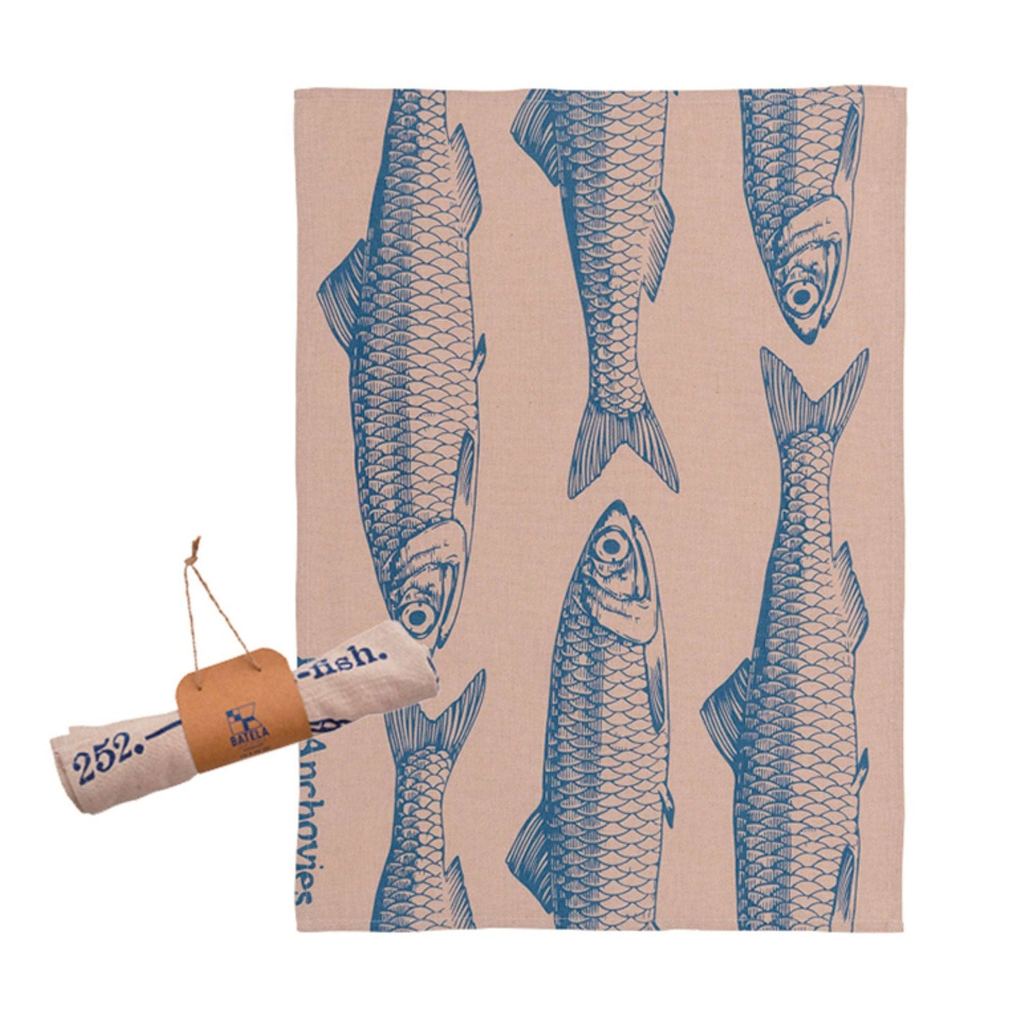 Spanish Sardine Tea Towel