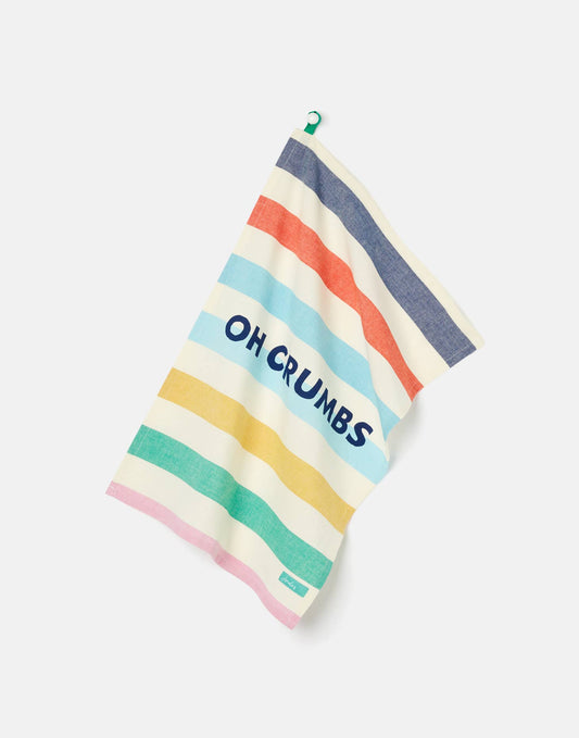 Joules Brightside Oh Crumbs Tea Towel