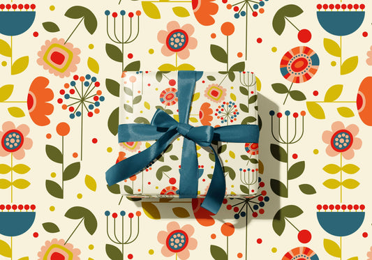 Bountiful Bloom Wrapping Paper